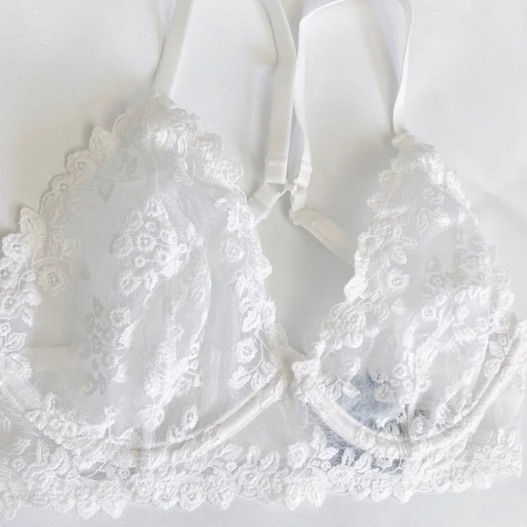 FREE PEOPLE Veronica Bra Sheer Lace Underwire - Picture 8 of 13